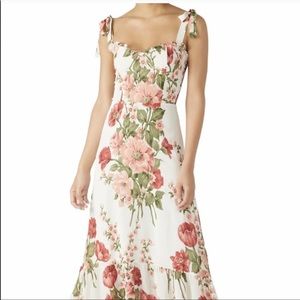 Reformation Nikita Floral Midi Dress Size 2